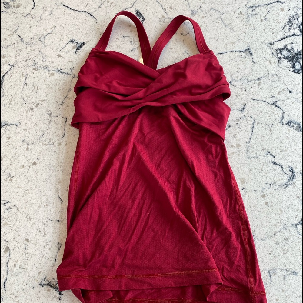 Lululemon wrap tank top - Picture 2 of 5